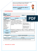 3° SES TUTO LUN 27 IDENTIFICAMOS NECESIDAD DE CUIDAR EL AMBIENTE 933623393 PROF YESSENIA