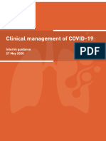 WHO Clinical Management of COVID19 05272020