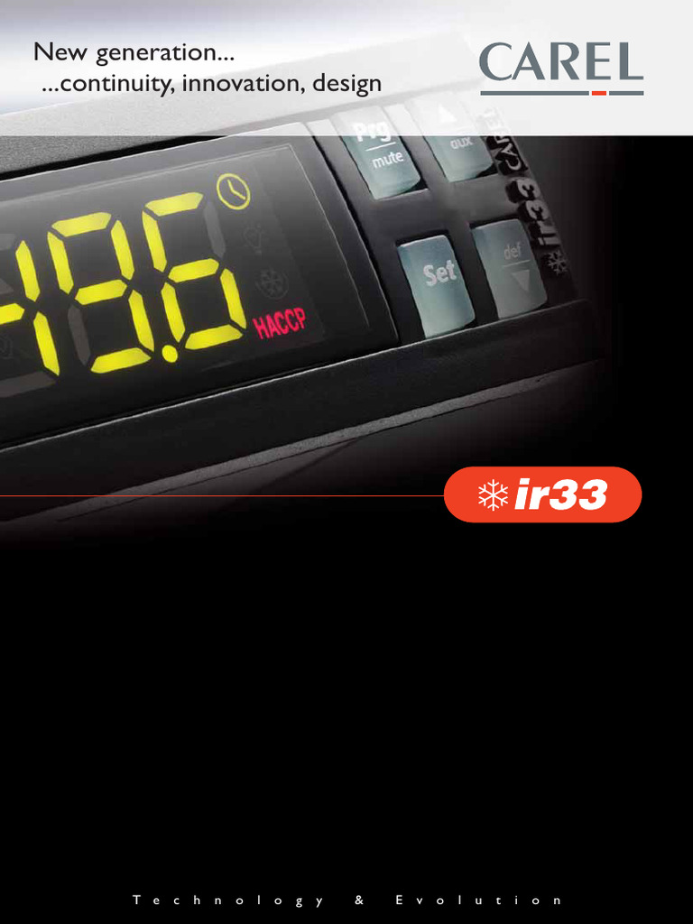 Folleto IR33 Ing | PDF | Relay | Refrigeration