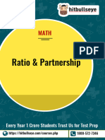 Ratio and Partnership