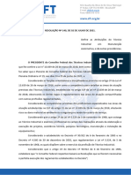 RESOLUCAO No 140.2021 Define As Atribuicoes Do Tecnico em Manutencao Automotiva