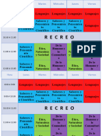 Horario de Clases