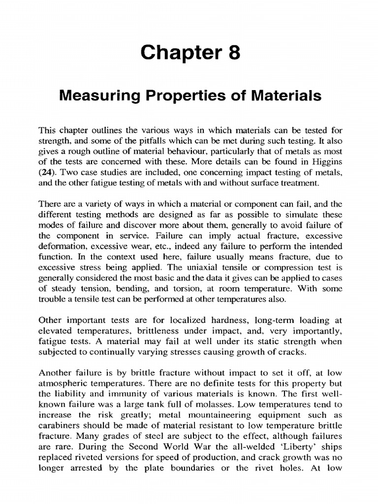 Material Testing Methods for Metals | PDF | Fracture | Ultimate Tensile ...