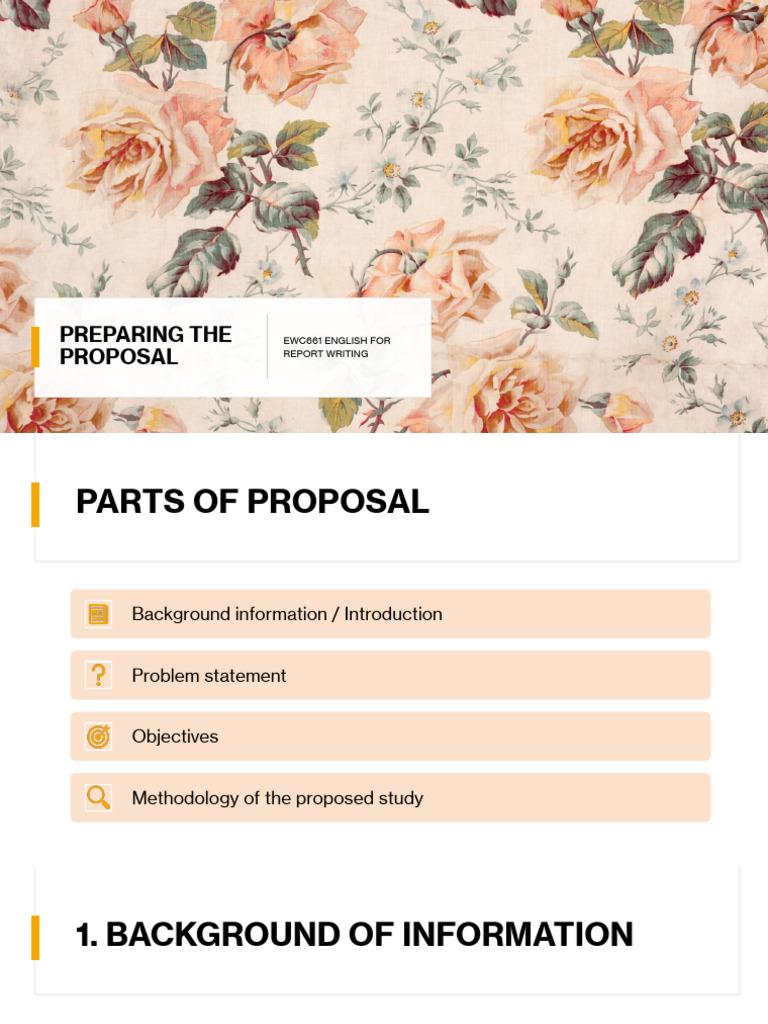 EWC661 Preparing Proposal | PDF | Dormitory | Information