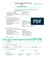 Nota Crédito de La Factura Electrónica de Venta: Representación Gráfica