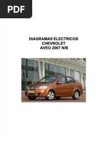Chevrolet Aveo 2007 Diagramas Electricos