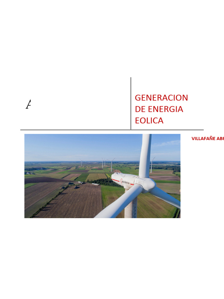 Tp Energia Eolica 3 Pdf Energía Eólica Molino Molienda