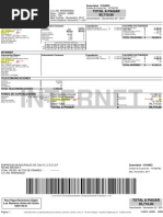Pinares Emcali Factura Telecomunicaciones Noviembre 2011