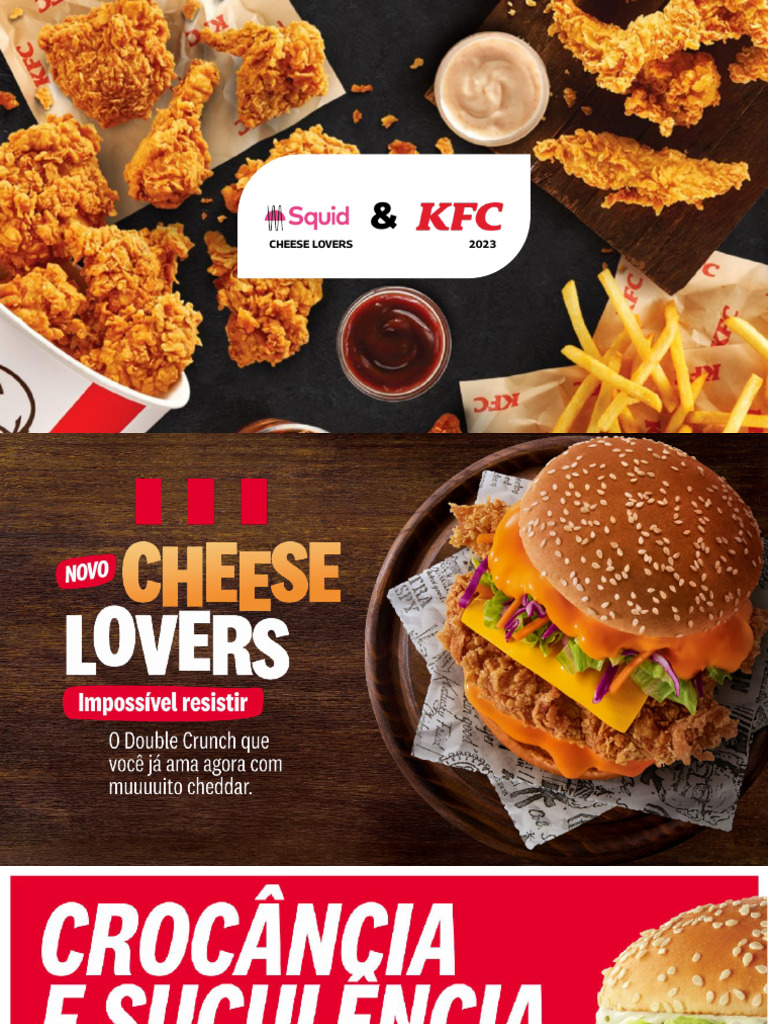 Combo Cheese Lovers no KFC Maputo | PDF