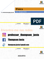 Aula de Física - Prof - Thompson Justa