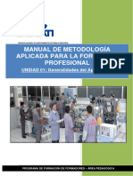 Metodologia Aplicada para La Formacion Profesional Unidad 01