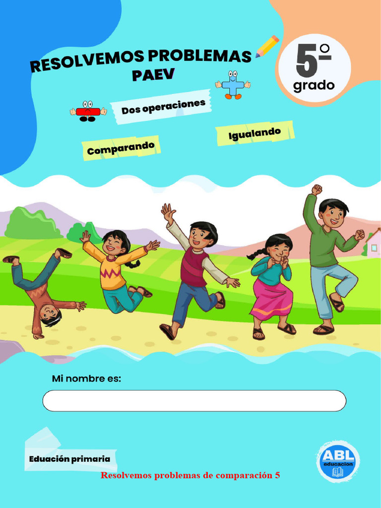 Problemas de comparación para 5° grado | PDF