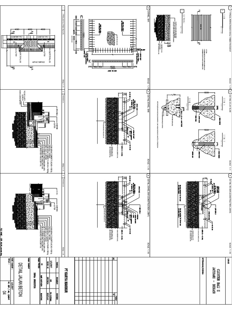 Cor Jalan Boulevard TJP Detail | PDF