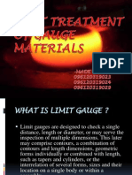 Heat Treatment of Gauge Materials