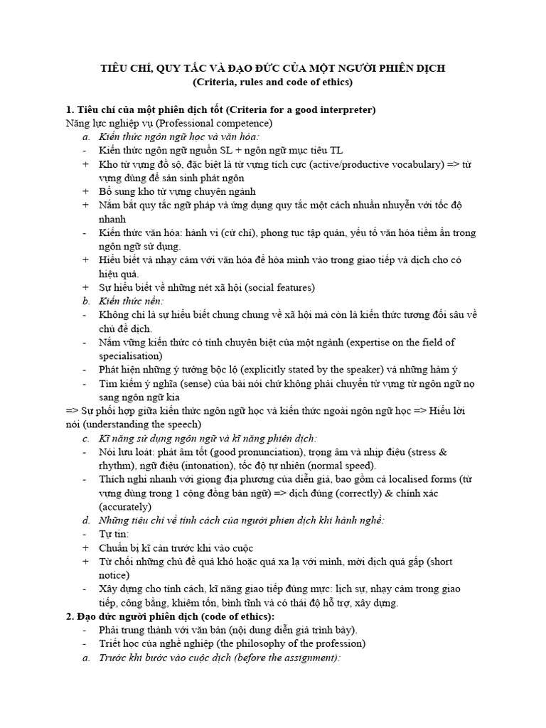 Chap 2 Criteria Rules And Code Of Ethics Pdf