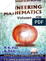 Engg Math IIB B.k.pal K.das