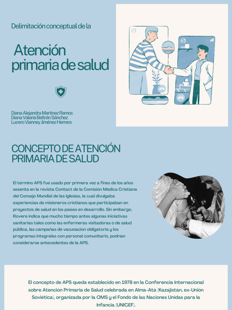 Atencion Primaria A La Salud Present | PDF | Cuidado de la salud