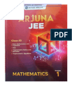 Arjuna JEE Math Module 1 2025 @CBSEIANS