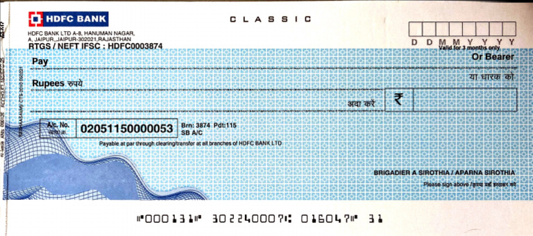 HDFC Bank Contact and IFSC Details | PDF