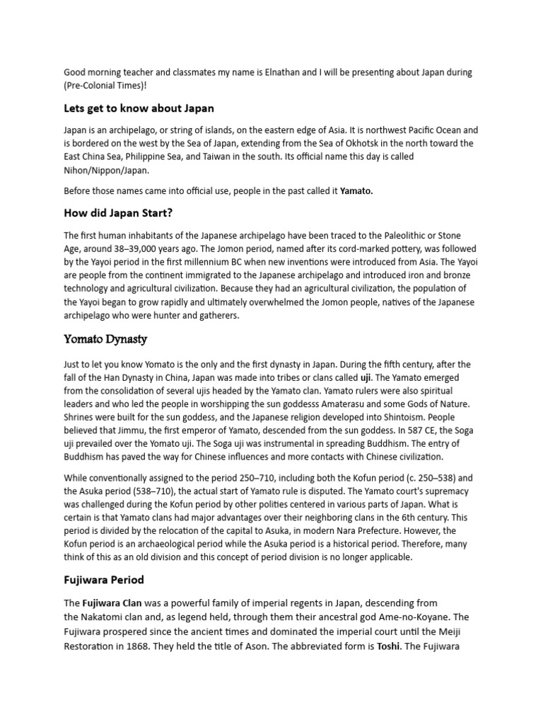 Social Studies Japan Script Download Free PDF Shogun Feudal Japan