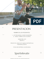 Sportelevate Proyecto