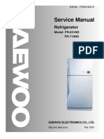 Manual Servicio Daewoo - FR 631ND 710ND
