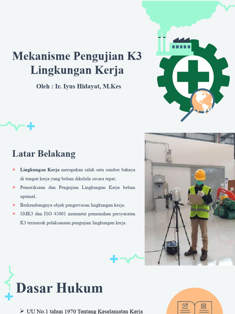 Mekanisme Pengujian K3 Lingkungan Kerja Pdf