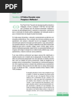 A Prática Docente como Pesquisa e Reflexão I