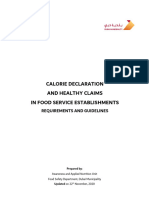 Guide For Calorie Declaration in Food Establishments v30 22 Nov 2020