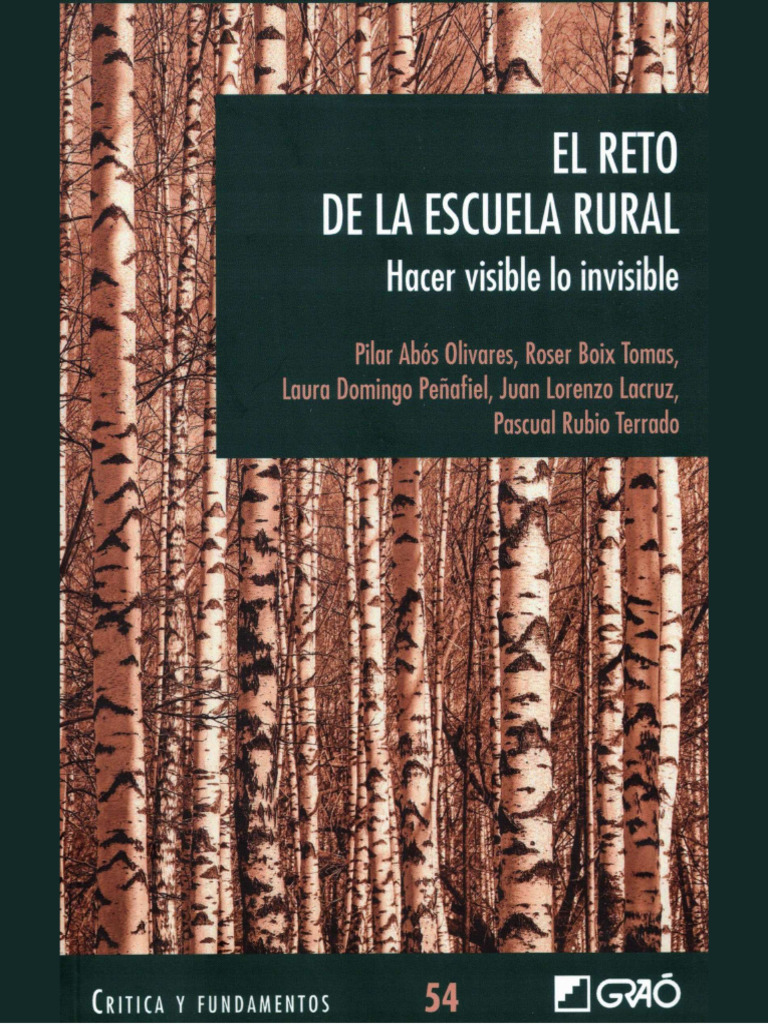 El Reto de La Escuela Rural (TC) | PDF