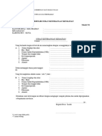 Formulir Surat Keterangan Kematian Model N6