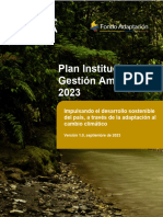 Fondo Adaptación Plan - Institucional - de - Gestion - Ambiental - PIGA - 2023