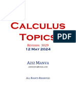 C04 Calculus Topics