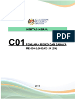 Kertas Kerja: Penilaian Risiko Dan Bahaya ME-020-2:2012/C01/K (2/4)