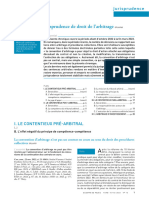 L. Larribe're - Chronique de Jurisprudence de Droit de L'arbitrage N° 3, M... I 2023