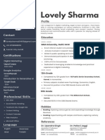 Internship CV