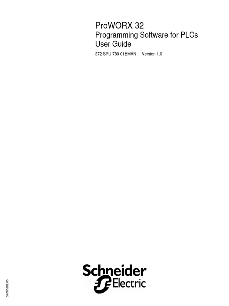 PLC Proworx32 Software User Manual v1.0 | PDF | Microsoft Windows ...