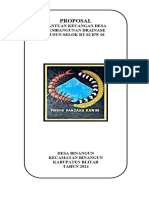 PROPOSAL BANTUAN KEUANGAN PROVINSI