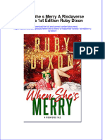 Full Ebook of When She S Merry A Risdaverse Novella 1St Edition Ruby Dixon Online PDF All Chapter