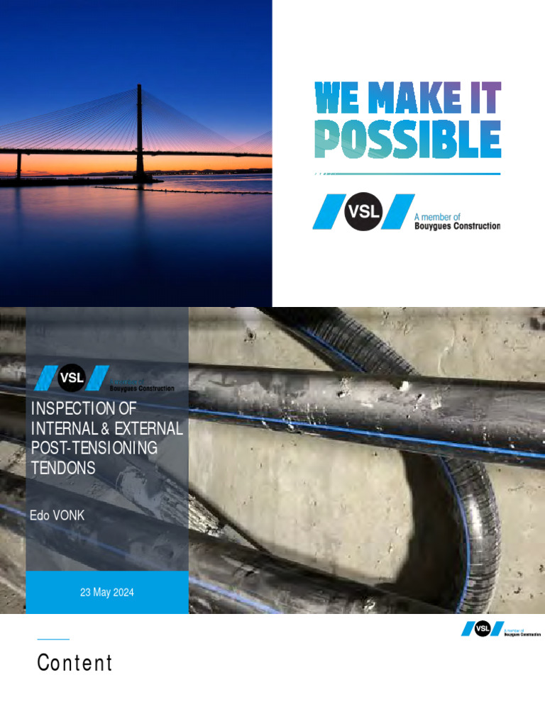 Session 3 Inspection of PT bridges | PDF | Nondestructive Testing ...