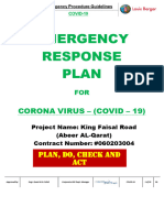 Emergency Response Plan For COVID-19 - Al-Yamama