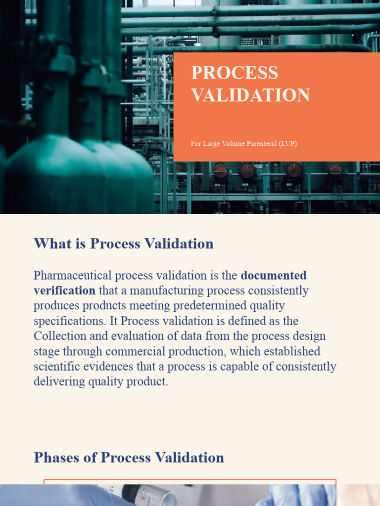 Process Validation | Download Free PDF | Verification And Validation ...