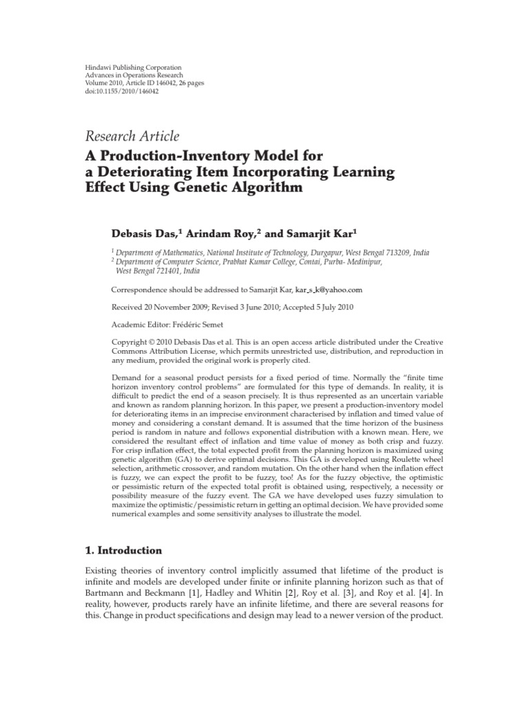 Research Article | PDF | Inflation