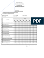 Form Monitoring Kinerja Dosen