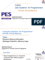 UE20CS501 Computer Systems For Programmers: Unit-05: Virtual Memory