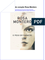 Full Download O Peso Do Coracao Rosa Montero Online Full Chapter PDF