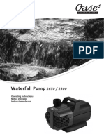 Waterfall Pump 1650 2300