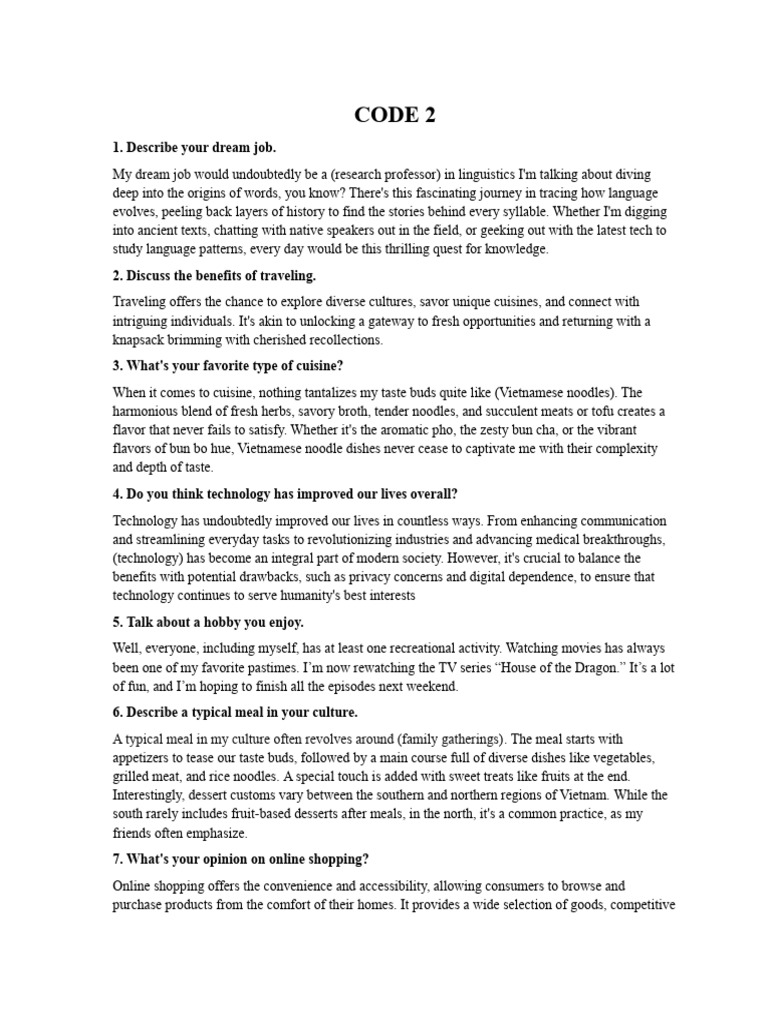 Code 2 pdf meal online shopping