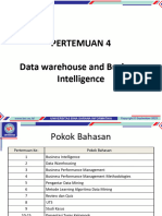 Pertemuan 4 Data Warehouse and Business Intelligence