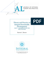 Theory and Practice of Integral Sustainable Development Pt1
